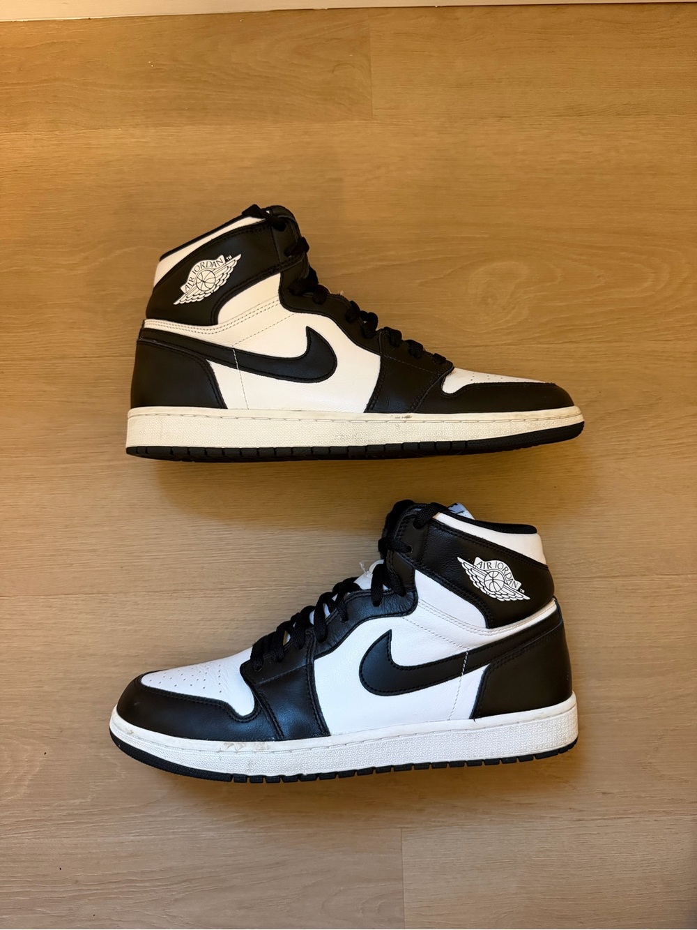 Nike Black/White High-Top Sneakers